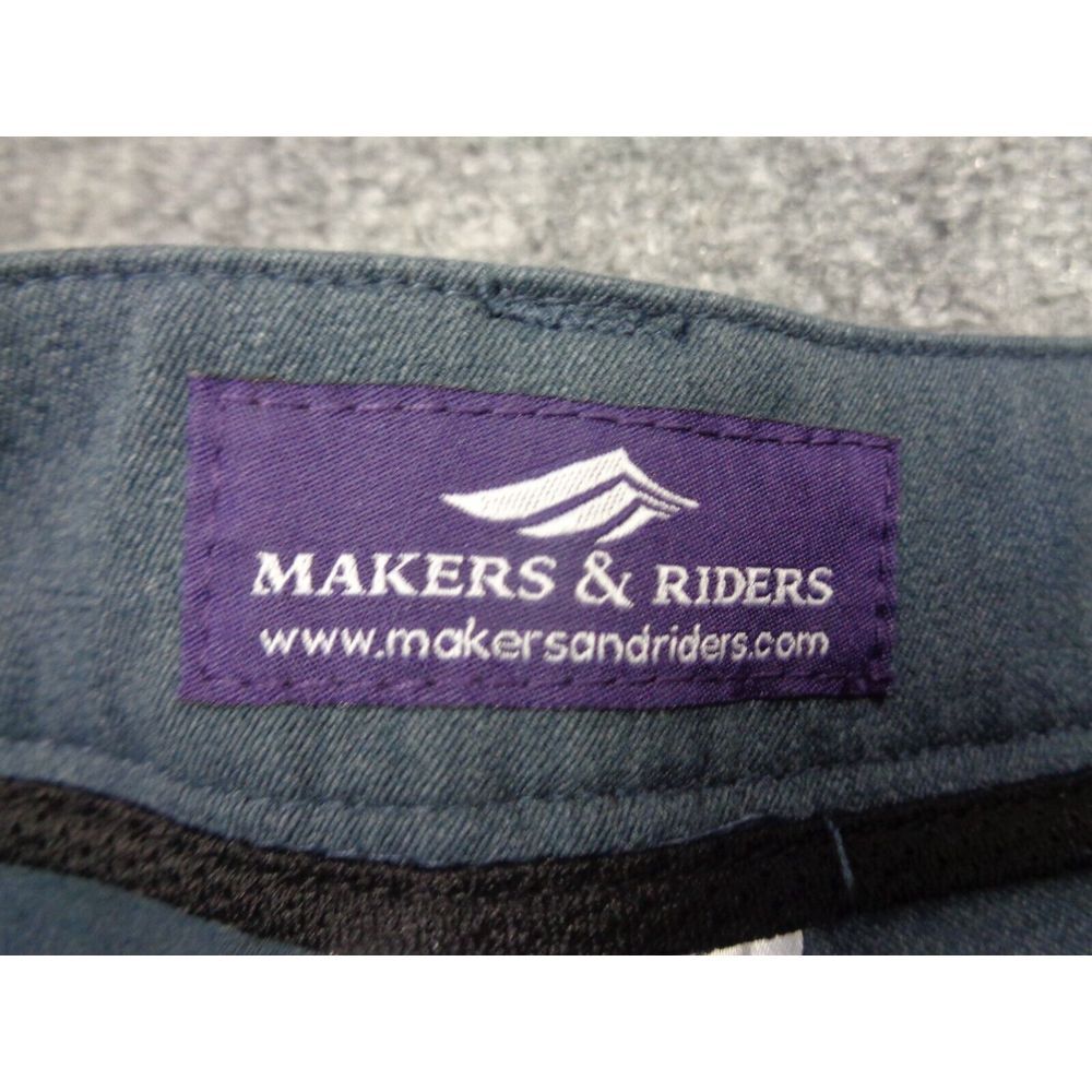 Makers & Riders Pants Men 32X32 Blue Traveler Stretch Jeans Commute Lightweight - Picture 8 of 13